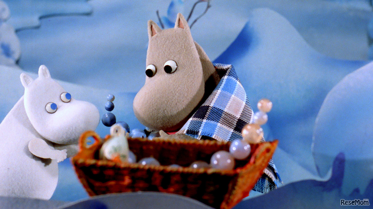 「ムーミン谷とウィンターワンダーランド」の一場面