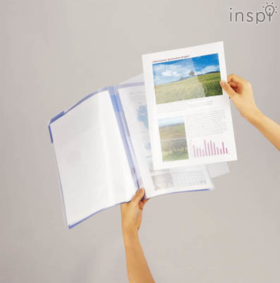 プリントの出し入れがしやすい。