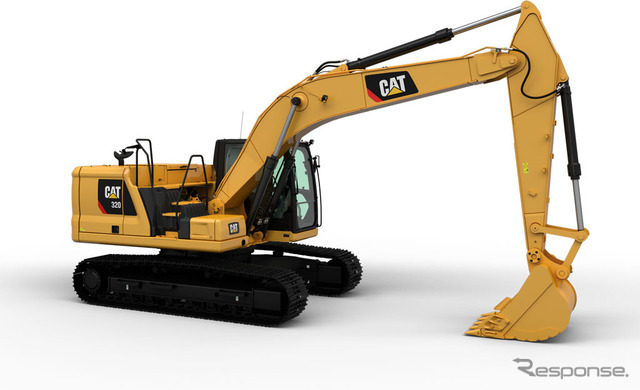 働くクルマ大集合!!　CAT320油圧ショベルネクストジェネレーション