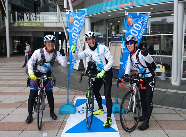 大学生14名が四国一周サイクリング！11日かけて1000kmを完走