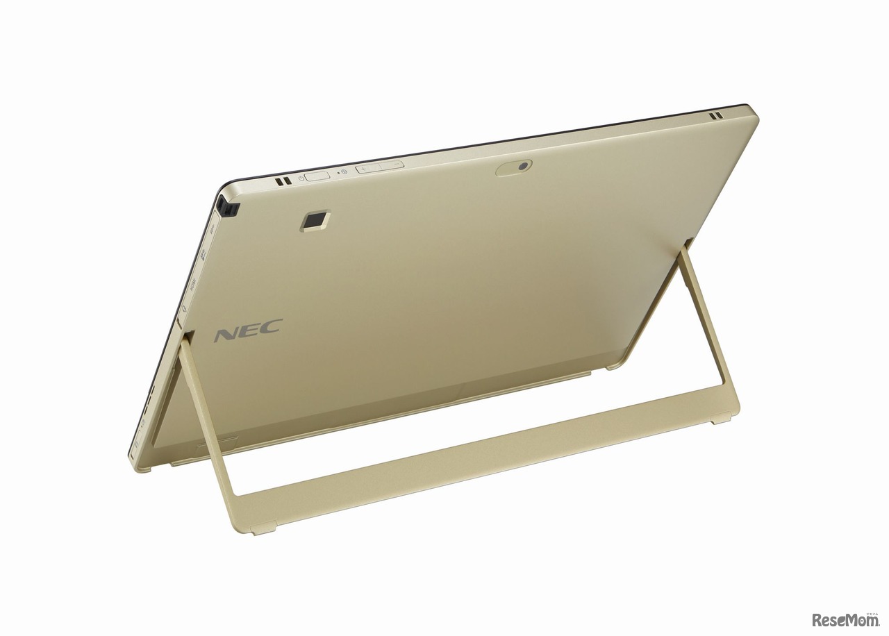 NEC　タブレットPC「VersaPro タイプVS」　自立スタンドを搭載