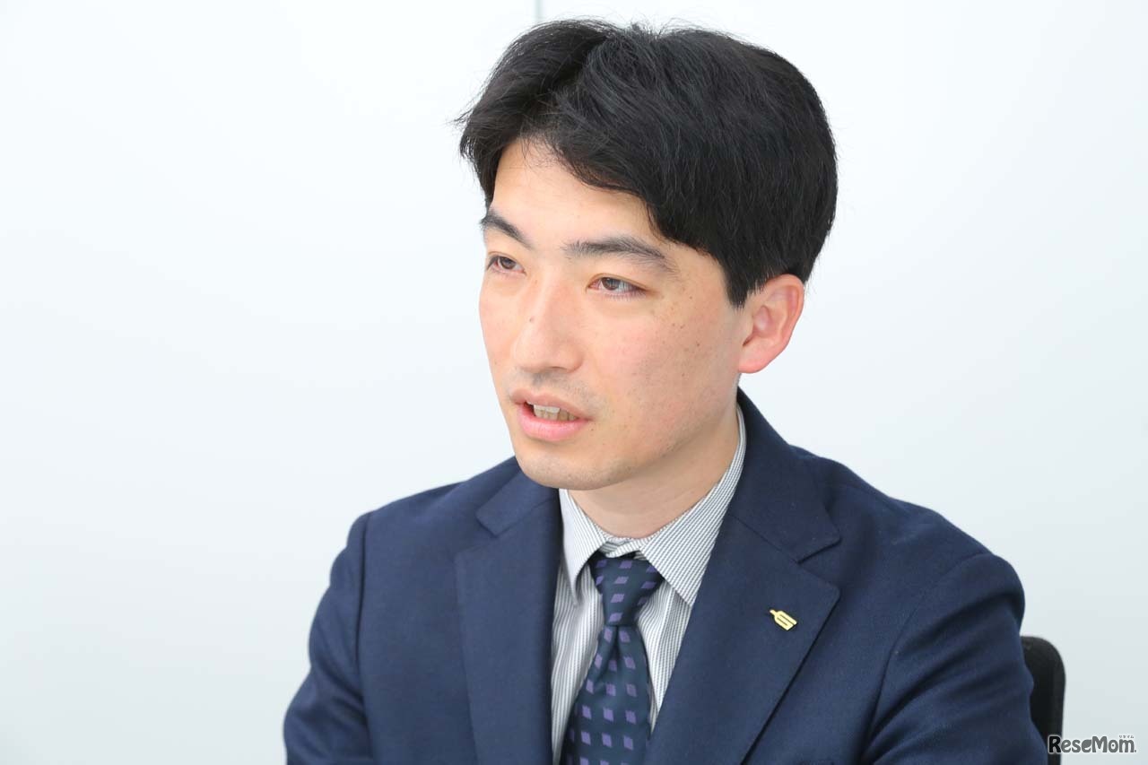 学研プラス 高校教育コンテンツ事業部 事業推進チームリーダーの難波大樹氏