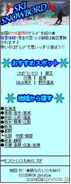 いつもNAVI“スキー・スノボ特集”  イメージ