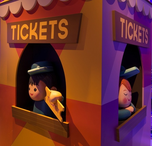 チケット売り場？