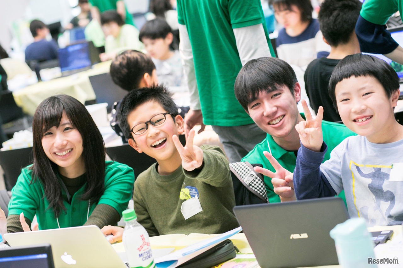 プログラミング1DAYキャンプ　開催時のようす