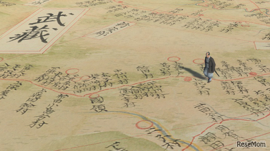 「歩け！伊能くん」では伊能図の世界を体験できる