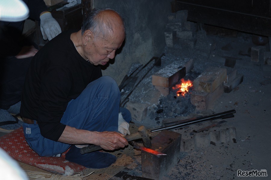 ラシャ切り鋏作り