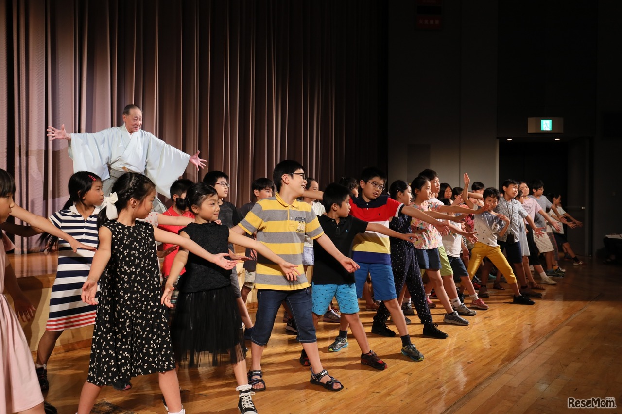 歌舞伎ワークショップ（見得）