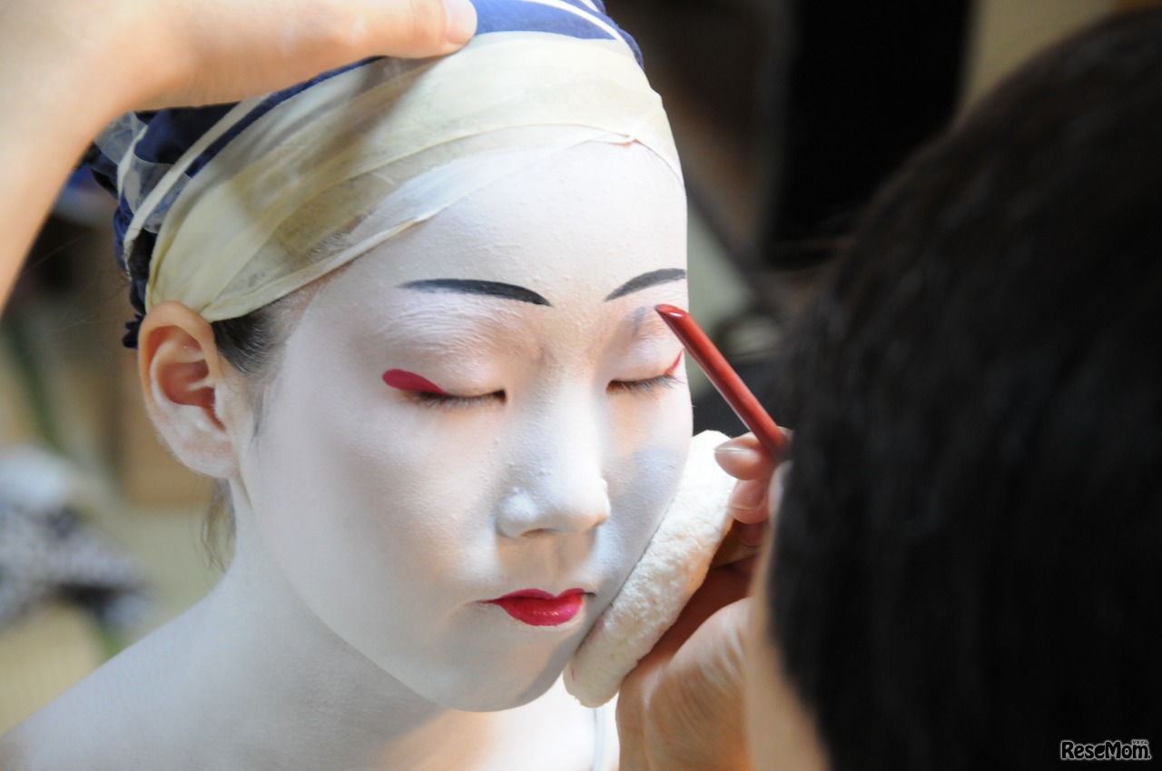 体験教室（化粧）