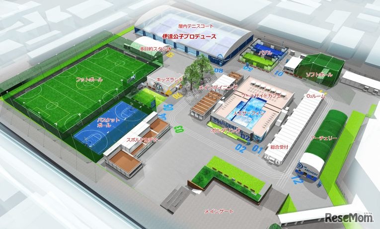 スポル品川大井町のパークイメージ