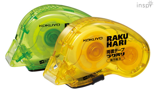もうはがさない！めくる手間から解放してくれる両面テープ「ラクハリ」