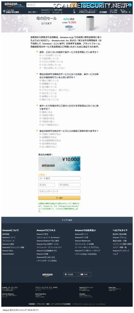 確認されたフィッシングサイト