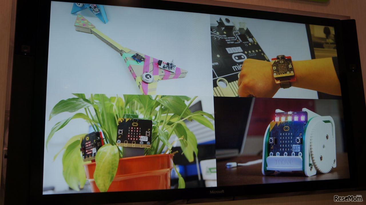 「micro:bit」はさまざまな機器に姿を変える