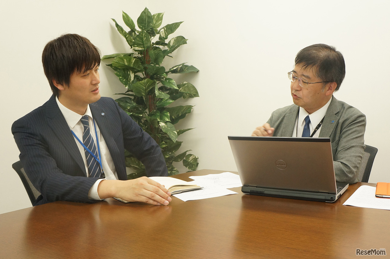 開成教育セミナークラス指導部・高校受験課長の門脇由治氏と開成教育グループ入試情報室・室長の藤山正彦氏