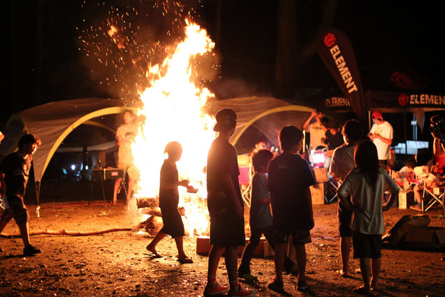 スケートボードスクールとキャンプ生活を体験する「スケートキャンプ」開催