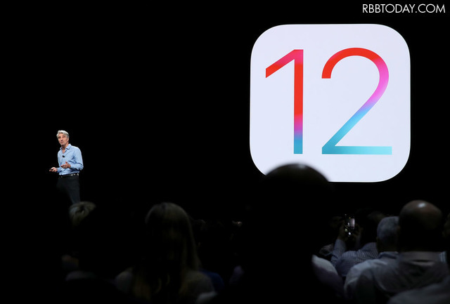 iOS 12を発表した。（c）GettyImages