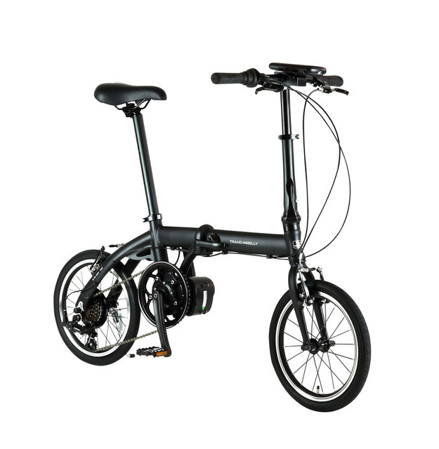 16インチの折りたたみ式電動アシスト自転車「TRANS MOBILLY166E」8月発売