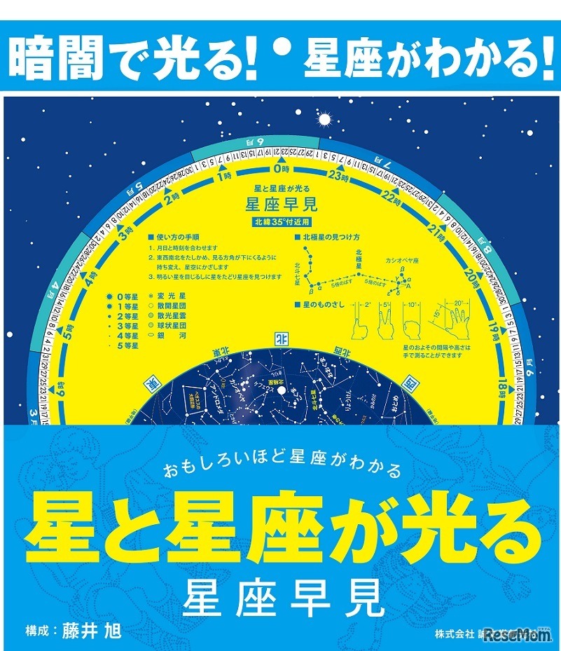 おもしろいほど星座がわかる 星と星座が光る 星座早見