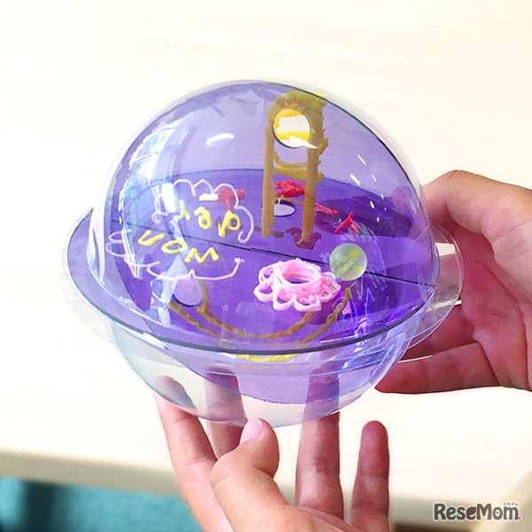 3Dペンで立体ビー玉迷路をつくろう！