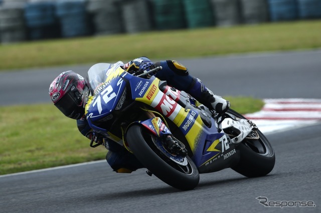 全日本ロードレース選手権の第3戦JSB1000（5月13日、オートポリス）