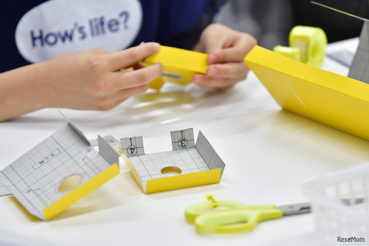 2017年の工作教室のようす