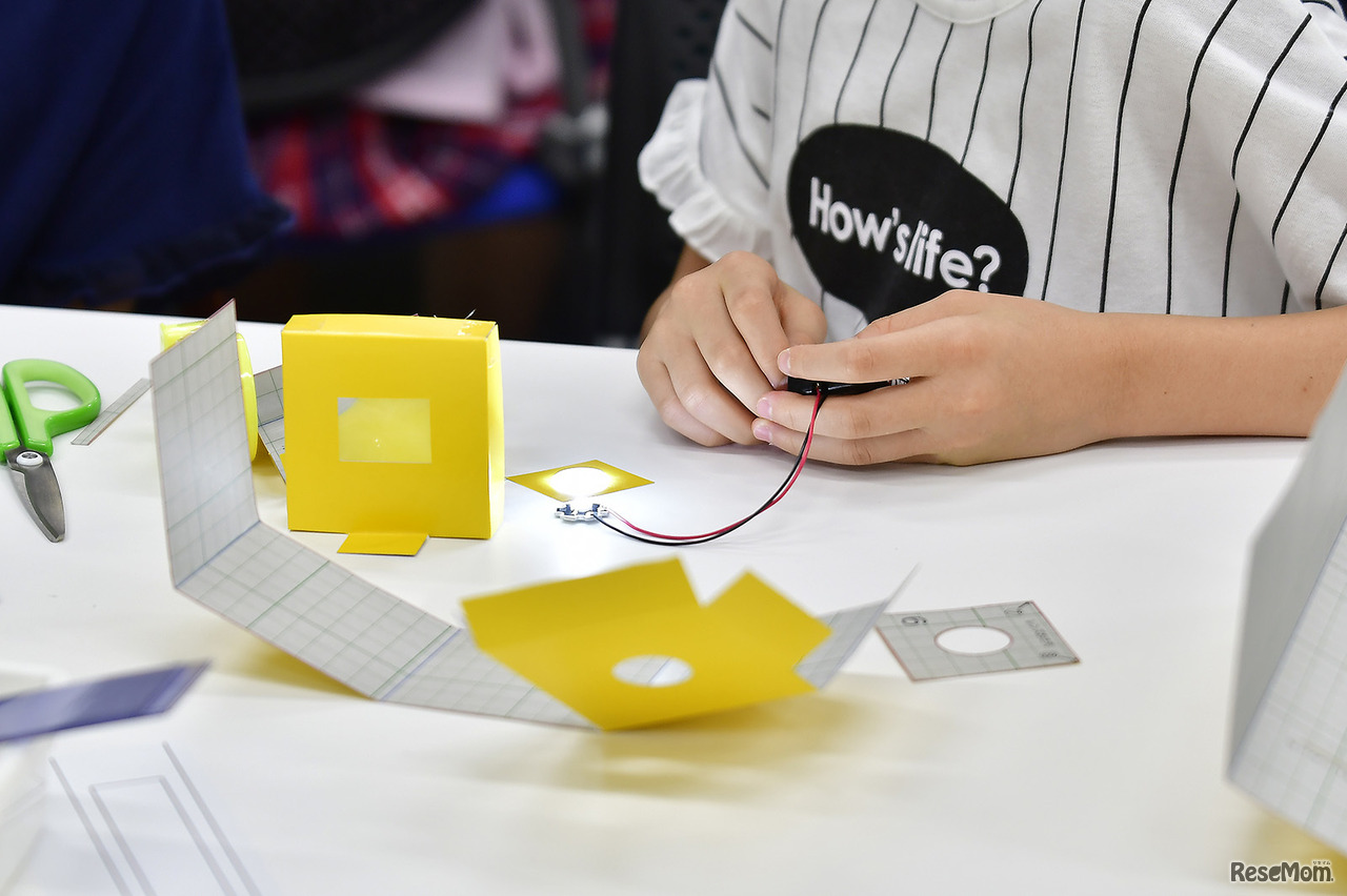 2017年の工作教室のようす