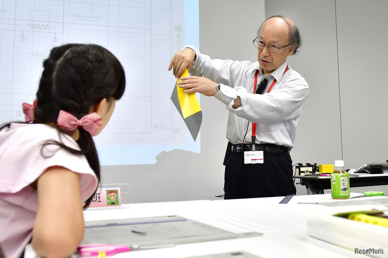 2017年の工作教室のようす