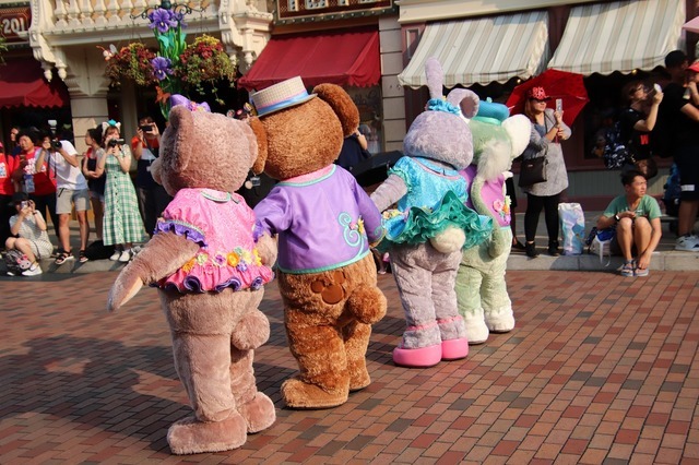 ダッフィー＆フレンズ（セレモニーの画像ではありません）