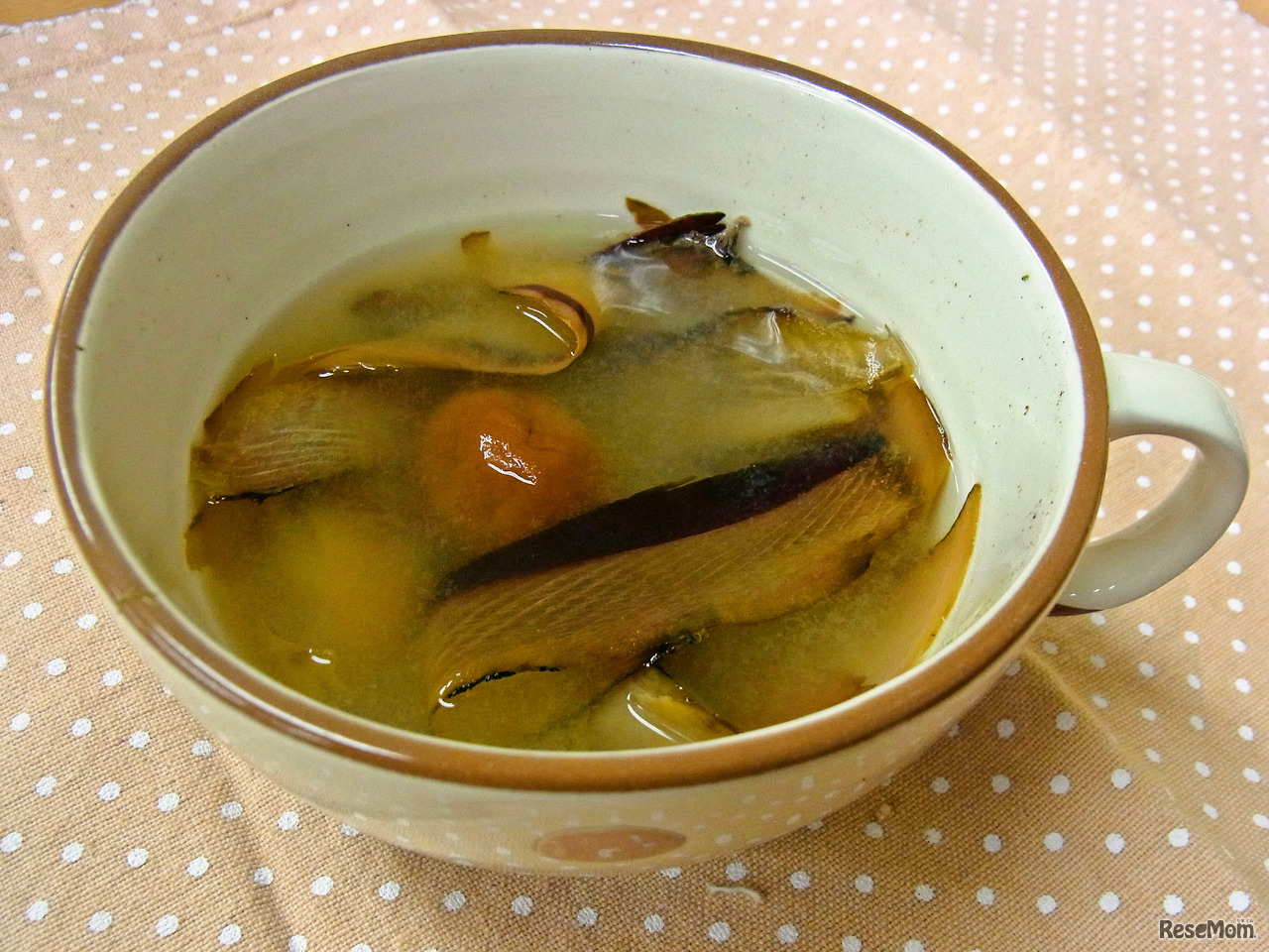 厚削りで作った梅干入りかちゅー湯では、また違った味わいが楽しめる