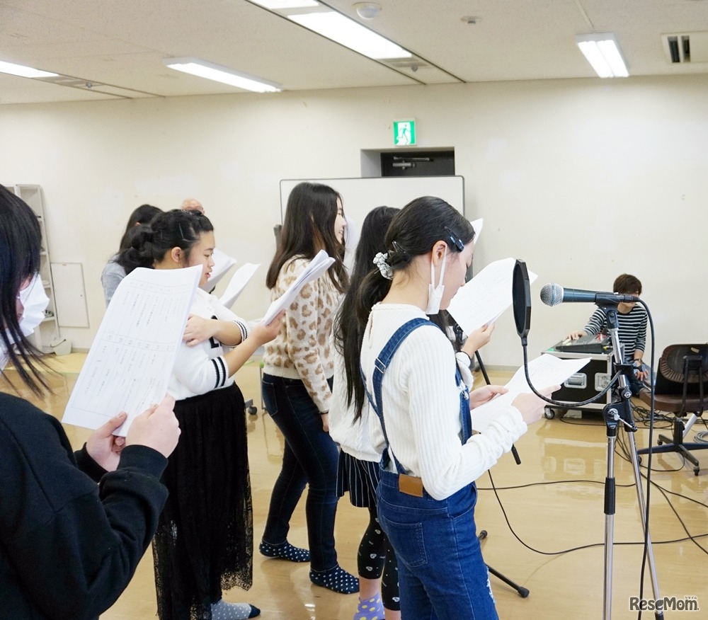 ジョブフェスタ「声優体験」