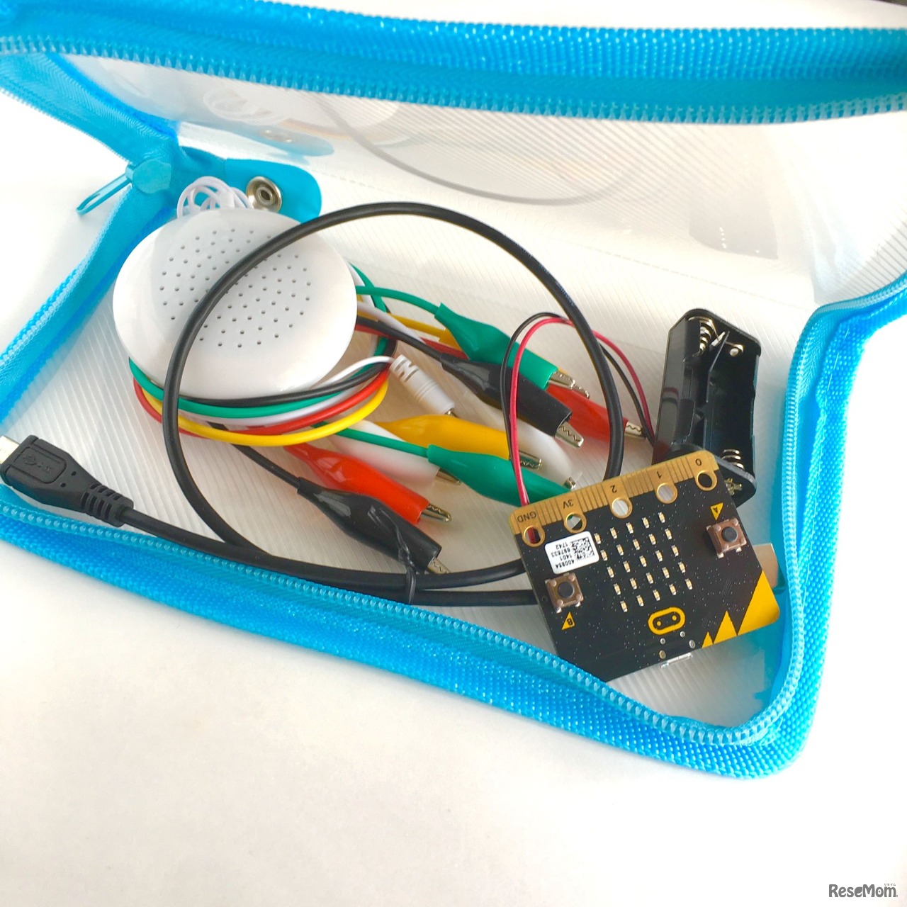 ケース付きだからコンパクトに収納できる