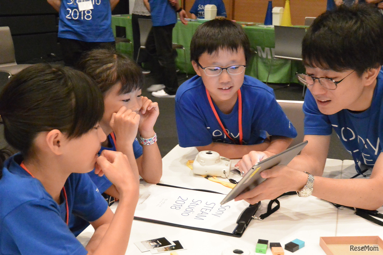 2018年7月28日・29日に開催された「Sony STEAM Studio 2018」のようす