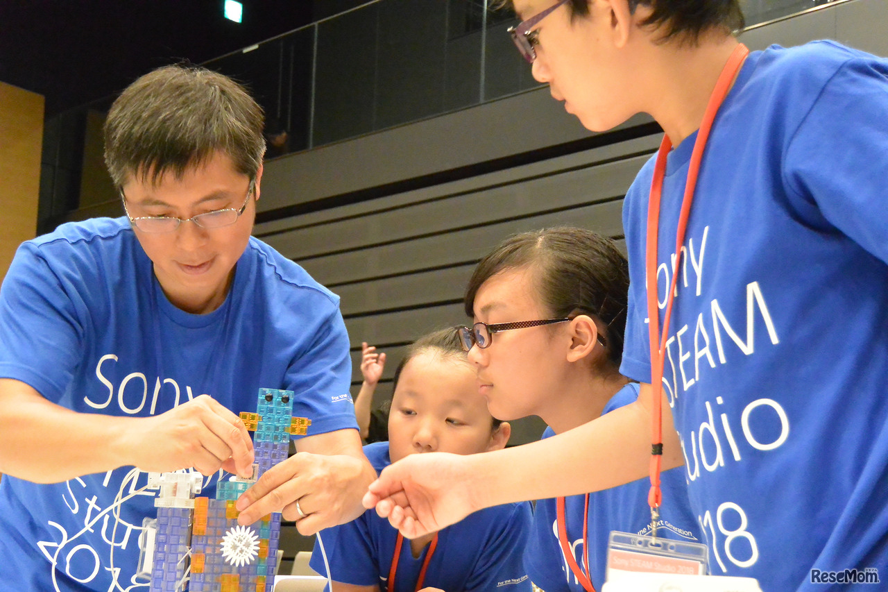 2018年7月28日・29日に開催された「Sony STEAM Studio 2018」のようす