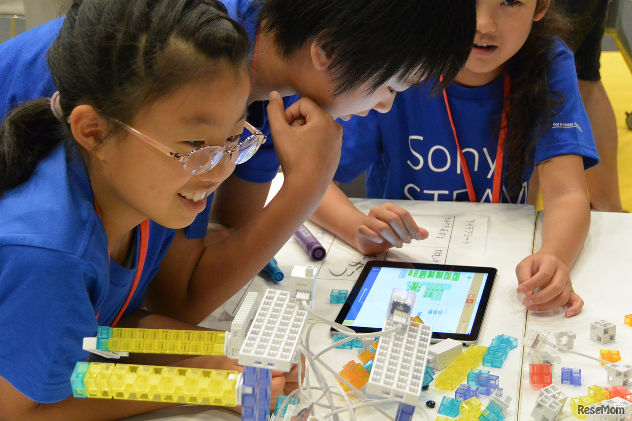 2018年7月28日・29日に開催された「Sony STEAM Studio 2018」のようす