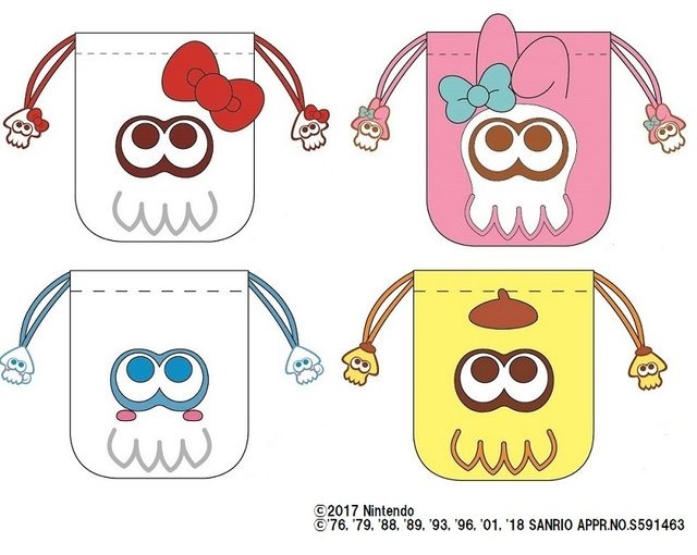 『スプラトゥーン2』ｘ「サンリオ」コラボフェア開催─限定グッズがキディランドに集合！