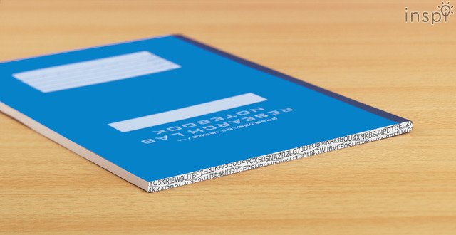 「リサーチラボノート（エントリーモデル）」改ざん防止パターン印刷