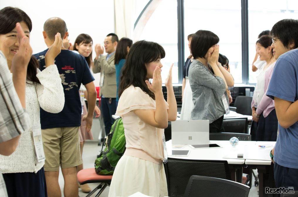 未来の先生展（2017年のようす）