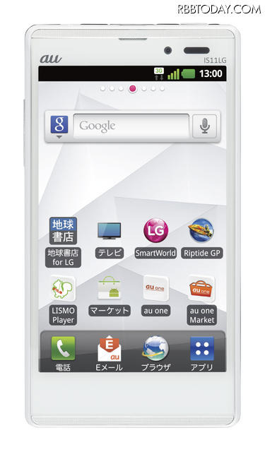 「optimus X IS11LG」