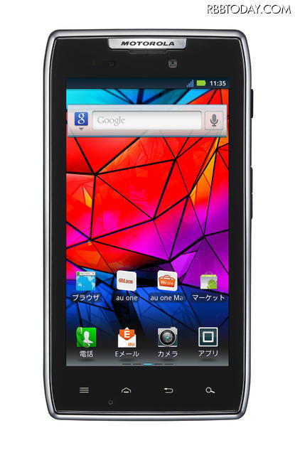 「MOTOROLA RAZA IS12M」