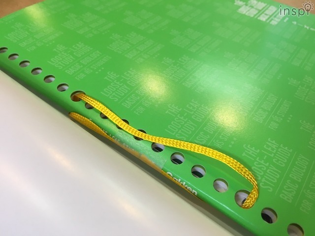 書店に並んでいる間にページがはがれおちないためのリボン。