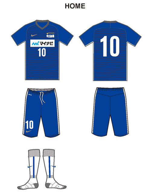 船橋高等学校サッカー部、マイナビとユニフォームスポンサー契約を締結