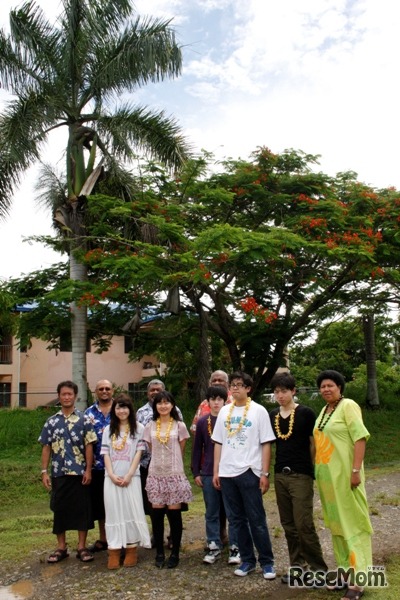 被災高校生がフィジーで語学研修