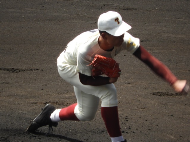 高岡商・山田君