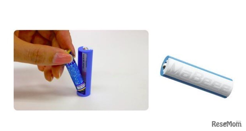 スマホとつながる乾電池「MaBeee」