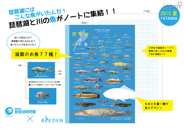 ぎょぎょぎょ！滋賀のお魚大集合！ ～開発者はミタ！滋賀を愛する「ReEDENヨシ物語」その11～