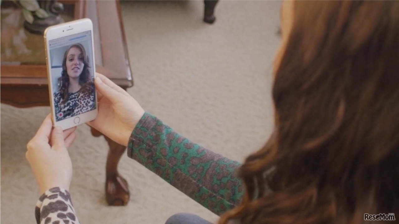 Movie インタビュー for University 利用イメージ