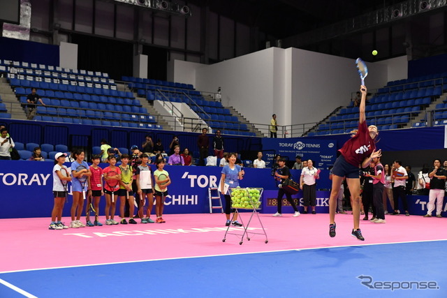 東レ PROテニス2018 ジュニア育成プログラム Supported by Porsche