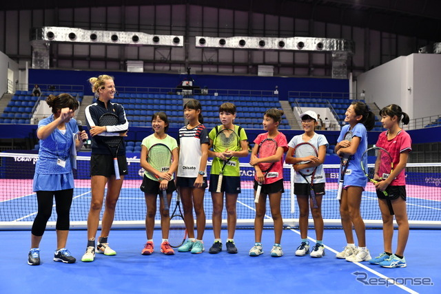 東レ PROテニス2018 ジュニア育成プログラム Supported by Porsche