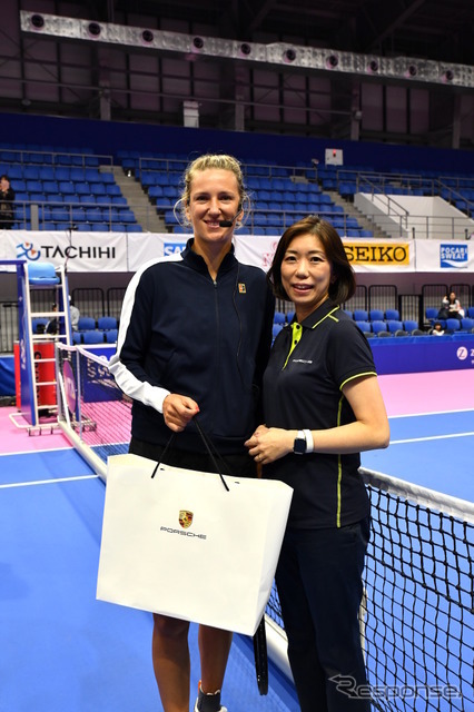 東レ PROテニス2018 ジュニア育成プログラム Supported by Porsche