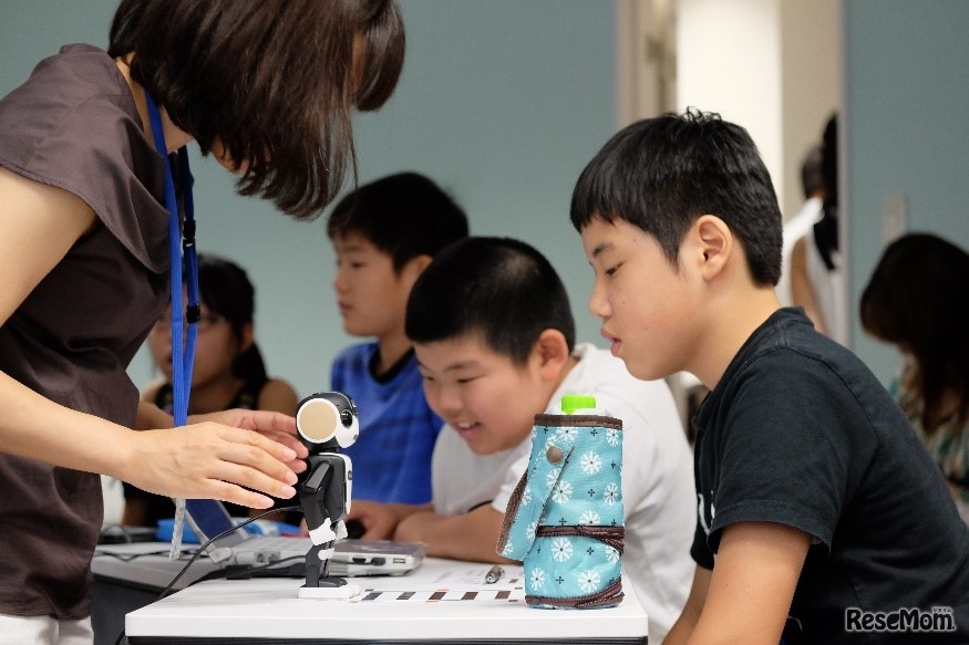 第1回の体験講座のようす